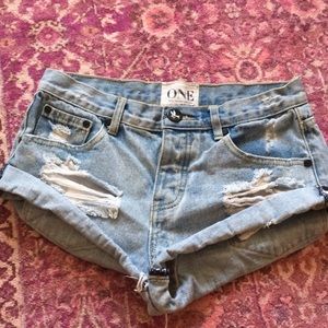 One Teaspoon Bandit Shorts